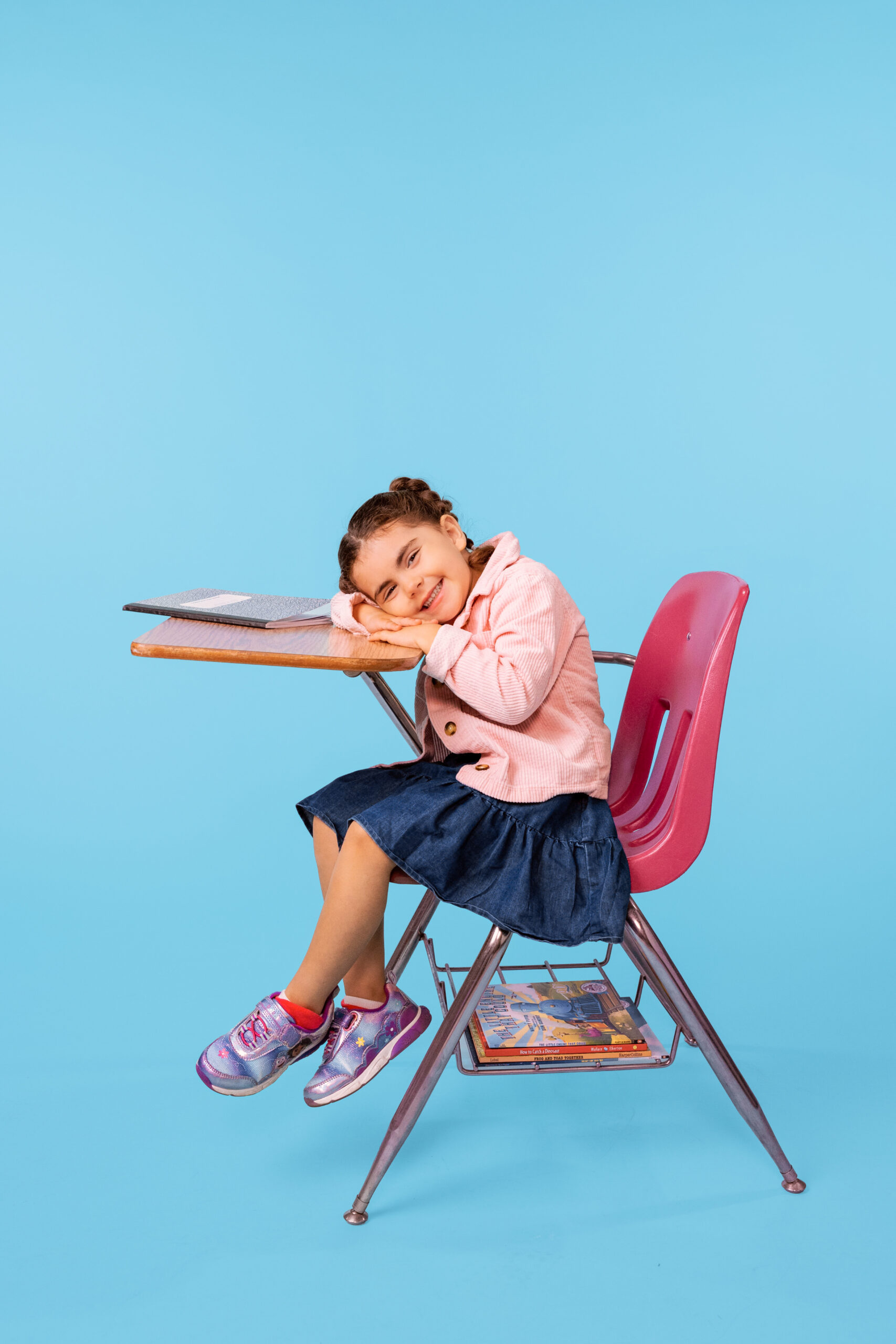 A kids and education brand environment.
